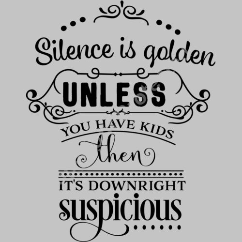 Silence is golden Thumbnail