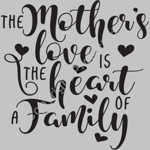 the mother s love is the heart of a family Thumbnail