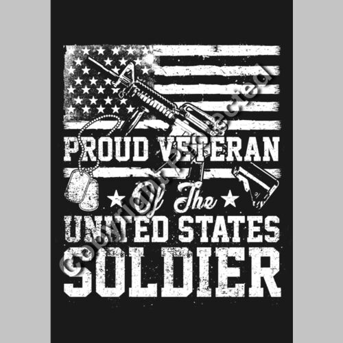 Proud Veteran Of The US Soldier Thumbnail