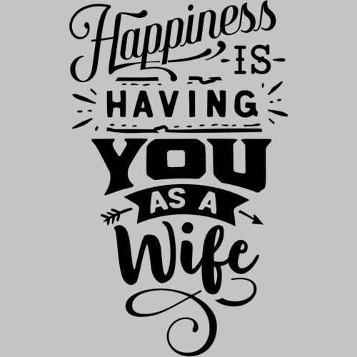Happiness is wife Thumbnail