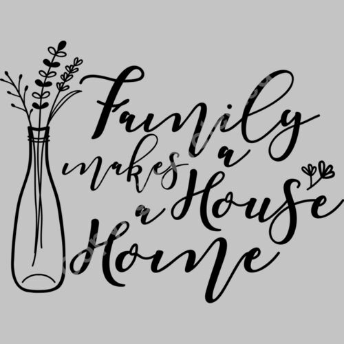 family makes a house a home Thumbnail