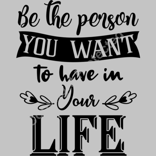 Be the person you want to have in Thumbnail