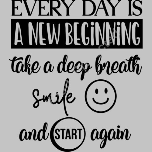 Every day is a new beginning Thumbnail