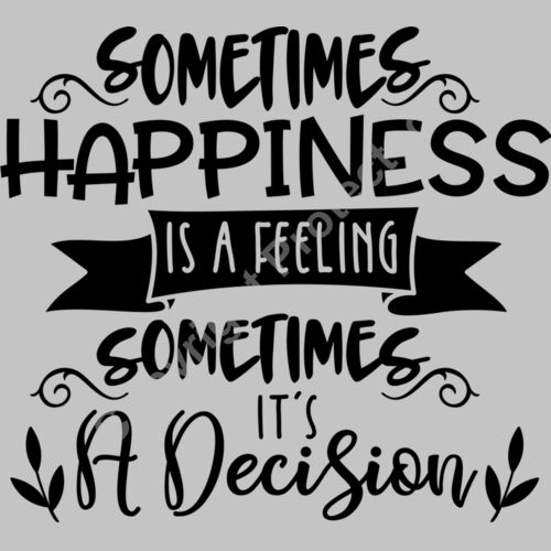 Sometimes happiness is a feeling Thumbnail