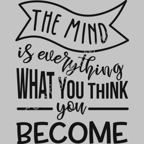 The mind is everything  what you think you become Thumbnail