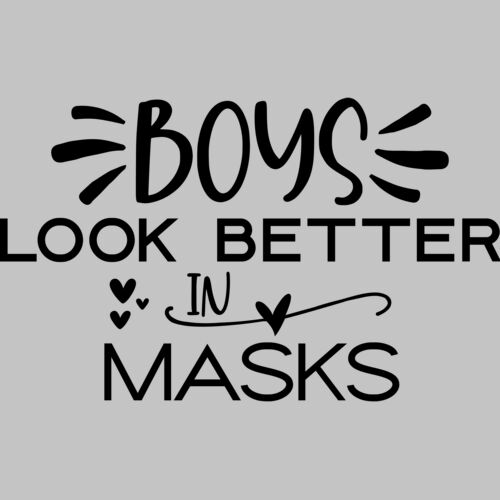 Boys look better in masks Thumbnail