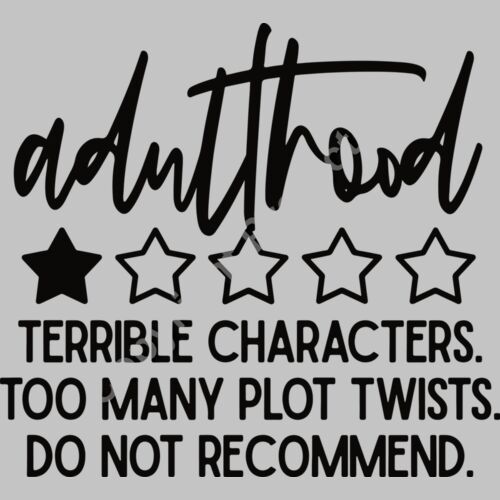 adulthood review do not recommend Thumbnail