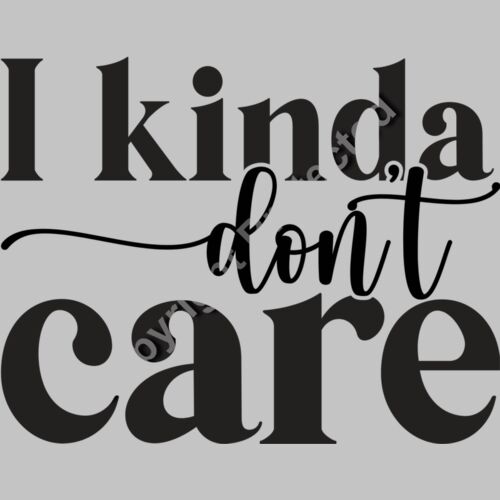 I Kinda Dont Care Thumbnail