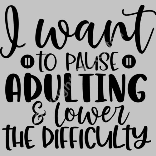 IWantToPauseAdulting Thumbnail