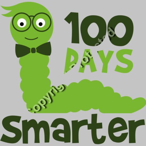 100 Days Smarter Svg Boy Thumbnail