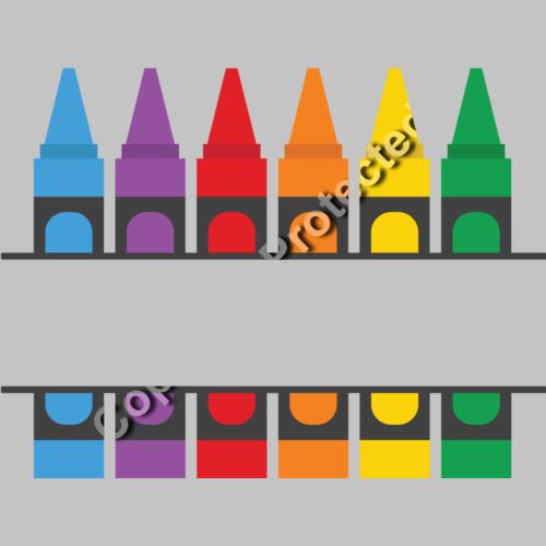 crayon monogram 02 Thumbnail