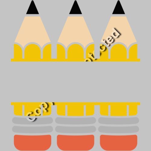 Split pencils monogram Thumbnail
