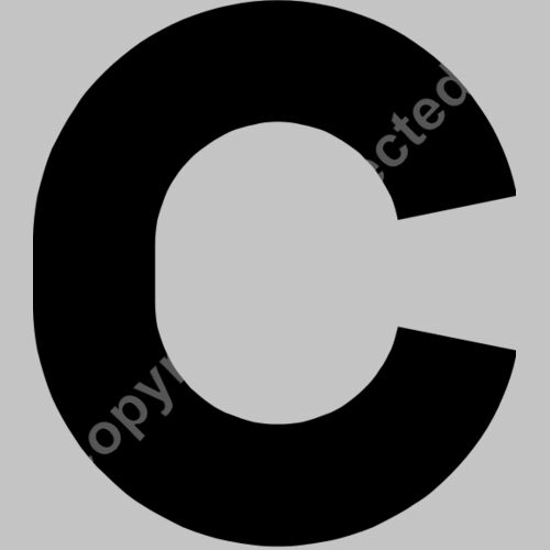 Baseball Alphabet C center Thumbnail