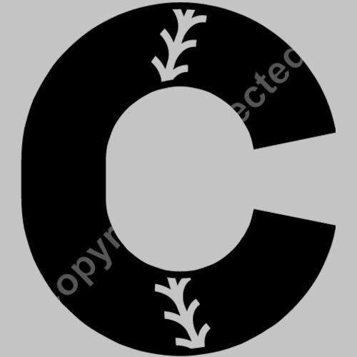 Baseball Alphabet C right Thumbnail