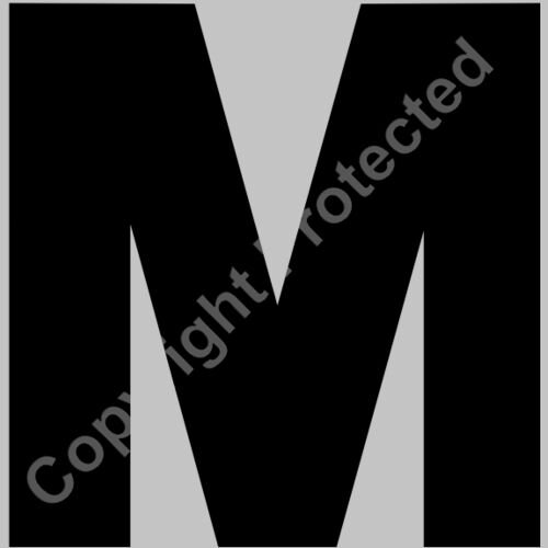 Baseball Alphabet M center Thumbnail