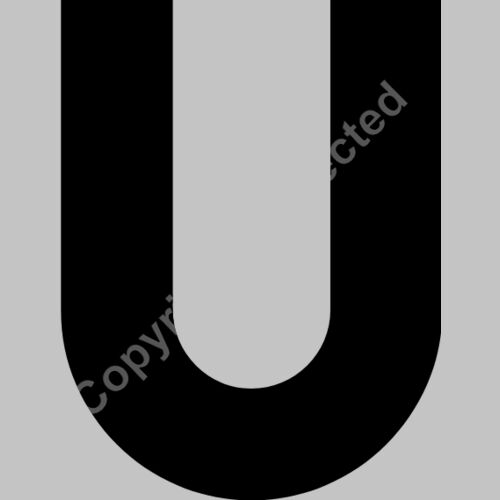 Baseball Alphabet U center Thumbnail