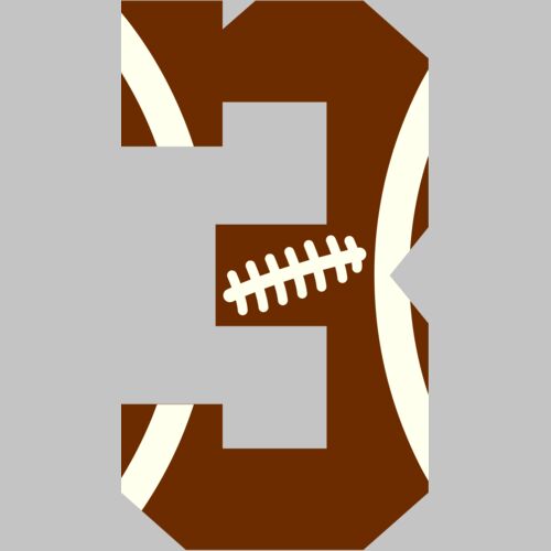 football numbers  4  Thumbnail