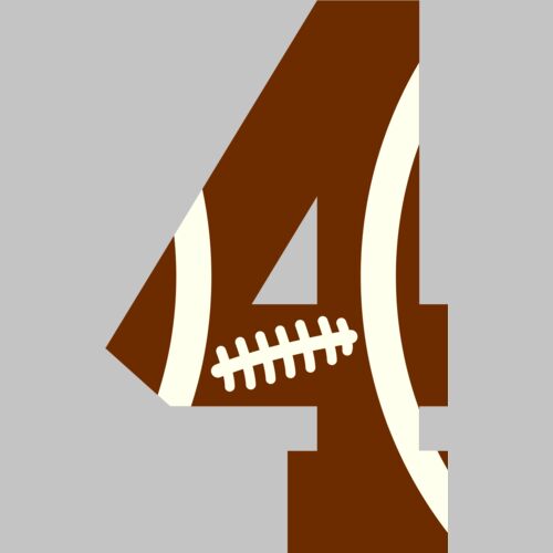 football numbers  5  Thumbnail