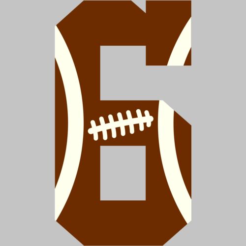 football numbers  7  Thumbnail