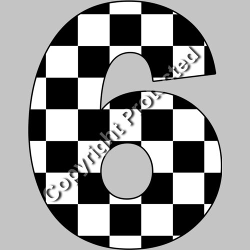 checkered numbers  7  Thumbnail