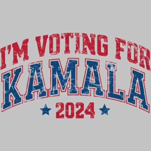 I m Voting for Kamala 2024 Election Support Graphic Thumbnail