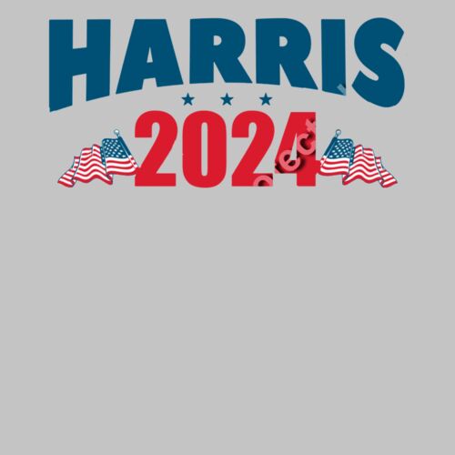 kamala harris 2024 campaign graphics american flags stars Thumbnail