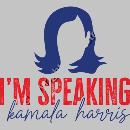 kamala harris 2024 im speaking graphic icon Thumbnail