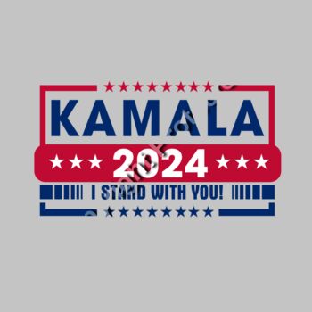 kamala harris 2024 campaign stand with you design Thumbnail