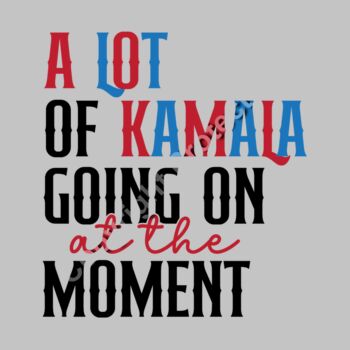 Kamala Harris 2024 campaign slogan with bold colorful lettering  patriotic red and blue colors   Thumbnail