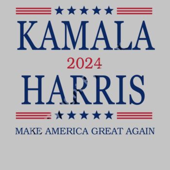kamala harris 2024 election campaign poster america great again Thumbnail