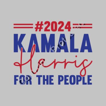 kamala harris 2024 election campaign graphic for the people Thumbnail