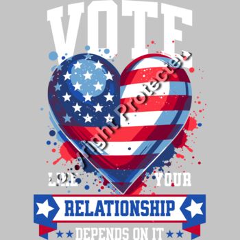 vote heart relationship depends on it kamala harris 2024 Thumbnail