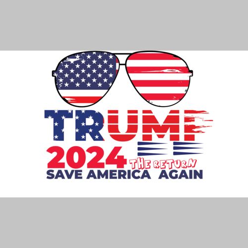 trump 2024 save america sunglasses patriotic design Thumbnail