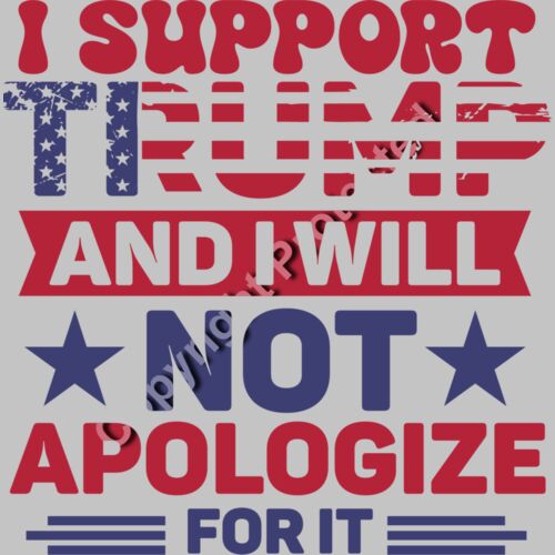 trump 2024 election support not apologize design Thumbnail