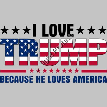 Trump 2024 patriotic slogan graphic red white blue stars stripes Thumbnail