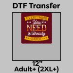 DTF Transfer 12" Thumbnail