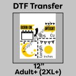 DTF Transfer 12" Thumbnail