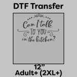 DTF Transfer 12" Thumbnail