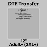 DTF Transfer 12" Thumbnail
