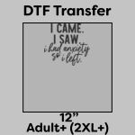 DTF Transfer 12" Thumbnail