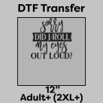 DTF Transfer 12" Thumbnail