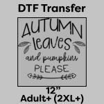 DTF Transfer 12" Thumbnail