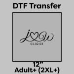 DTF Transfer 12" Thumbnail