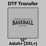 DTF Transfer 12" Thumbnail