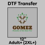 DTF Transfer 12" Thumbnail