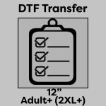 DTF Transfer 12" Thumbnail