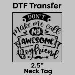 DTF Transfer 2.5" Thumbnail
