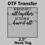 DTF Transfer 2.5" Thumbnail