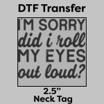 DTF Transfer 2.5" Thumbnail