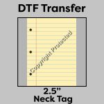 DTF Transfer 2.5" Thumbnail